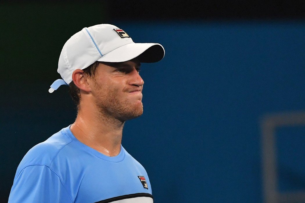 Argentinec Schwartzman vzal jako první na Australian Open Tomáši Berdychovi set.