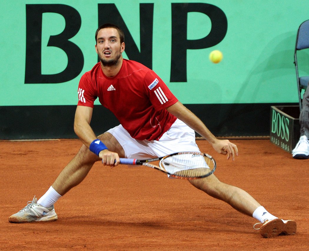 Troicki marně hledal na Berdycha v prvním setu zbraň