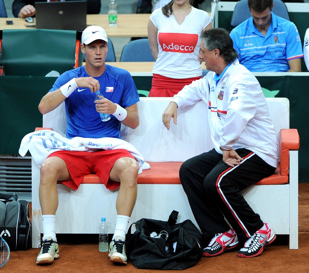 Wimbledonský finalistka v debatě s Jaroslavem Navrátilem