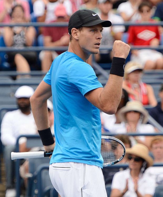 Tomáš Berdych potvrdil roli favorita Tomáš Berdych potvrdil roli favorita