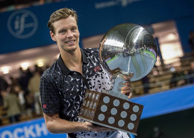 Tomáš Berdych slaví desátý titul kariéry Tomáš Berdych slaví desátý titul kariéry