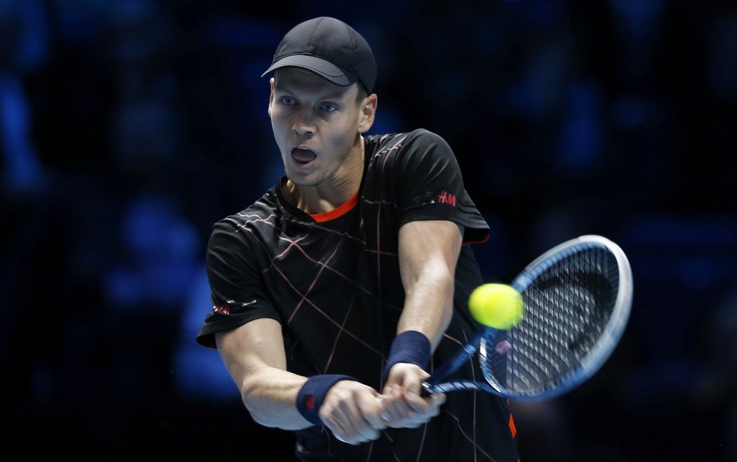 Berdych si v zápase ani jednou neprohrál servis