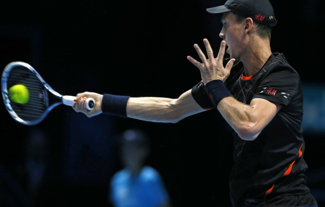 Tomáš Berdych neměl proti Djokovičovi šanci