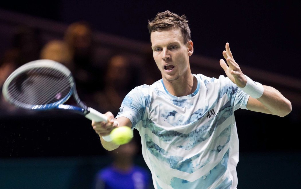 Tomáš Berdych bojuje o titul s Wawrinkou