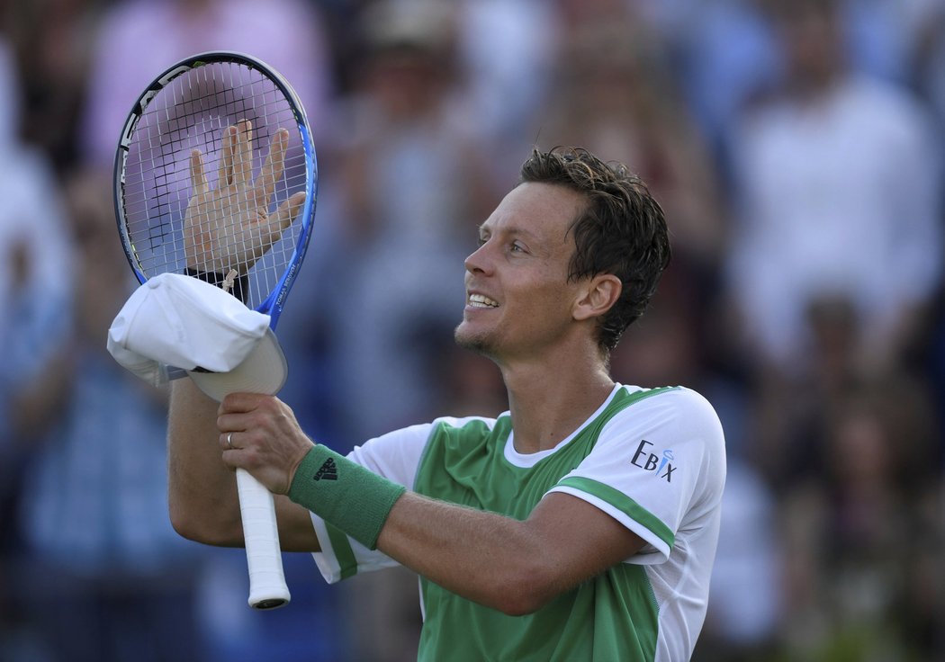 Tomáš Berdych se na postup hodně nadřel