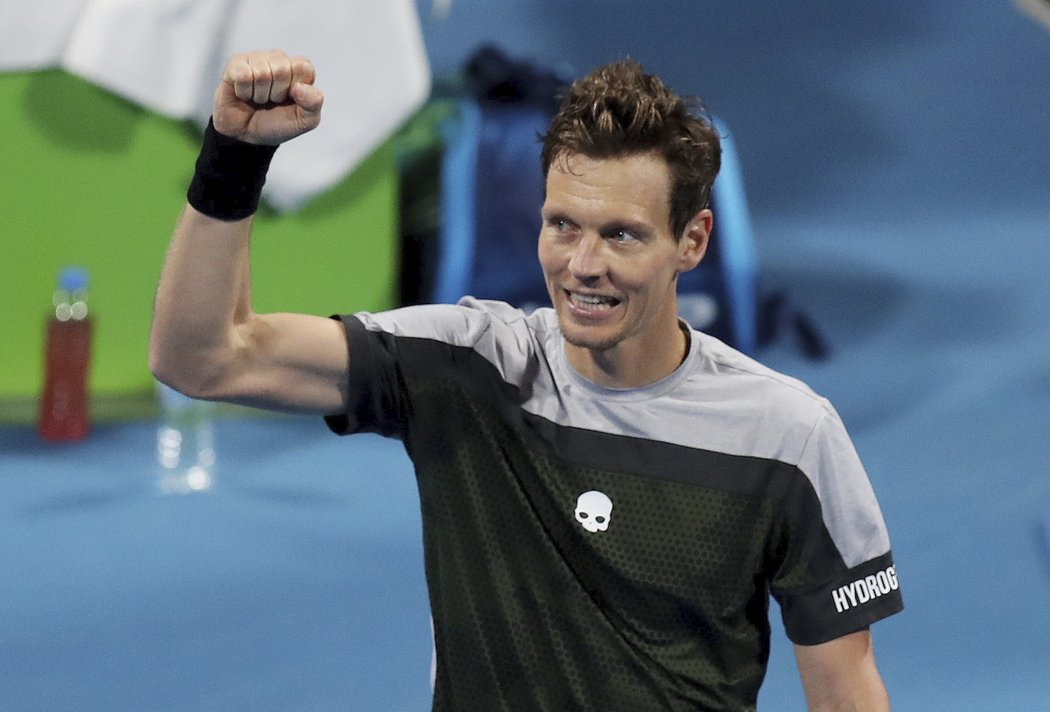 Tomáš Berdych v Dauhá prožil povedený návrat na kurty