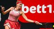 Česká tenistka Petra Kvitová na turnaji v Berlíně hladce prošla do čtvrtfinále