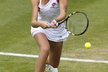Karolína Plíšková v semifinále turnaje v Birminghamu proti Kristině Mladenovicové