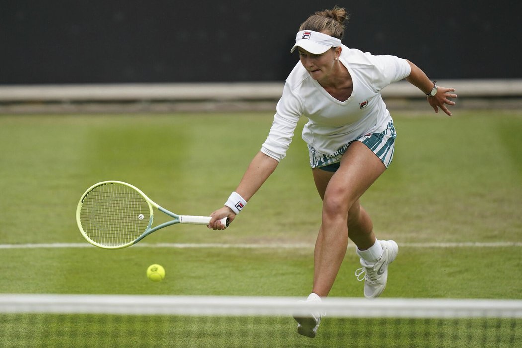 Barbora Krejčíková na Wimbledonu končí