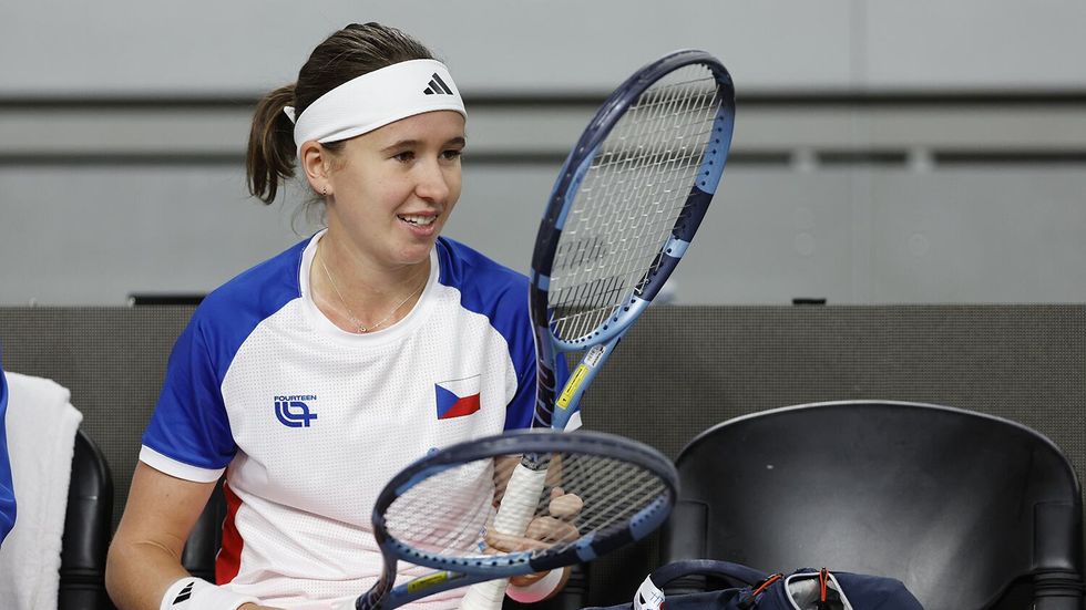 Česká tenistka Nikola Bartůňková