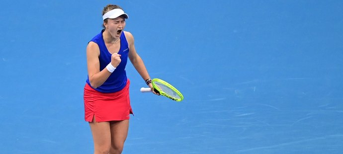 Barbora Krejčíková má za sebou opravdový tenisový kolotoč. Teď si užívá odpočinek v teple.