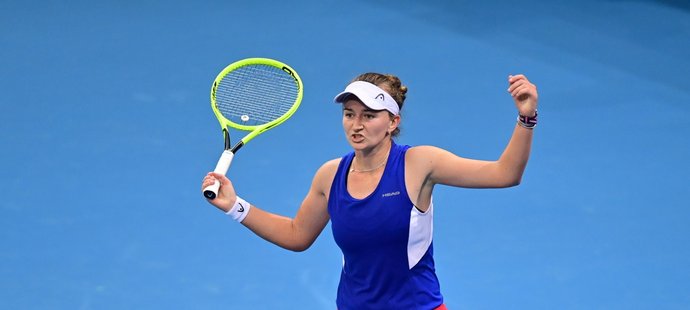 Ve druhém setu neuhrála Barbora Krejčíková ani jeden game