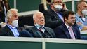 Na souboj Česka s Německem se dorazil podívat i bývalý prezident Václav Klaus