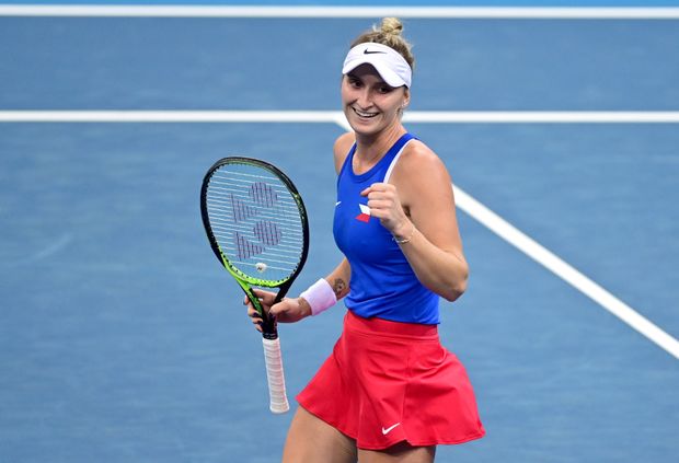 Česká tenistka Markéta Vondroušová Česká tenistka Markéta Vondroušová