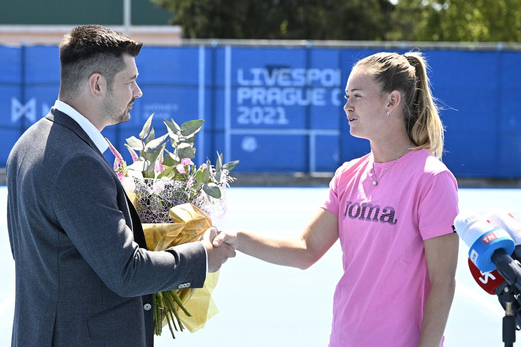 Marie Bouzková bude výraznou tváří turnaje WTA v Praze