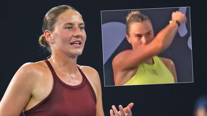 Finále plné nevraživosti. Drobná Ukrajinka ignorovala Sabalenkovou, ta si líbala bicepsy Finále plné nevraživosti. Drobná Ukrajinka ignorovala Sabalenkovou, ta si líbala bicepsy