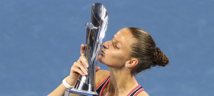 Karolína Plíšková se těší z dvanáctého titulu v kariéře