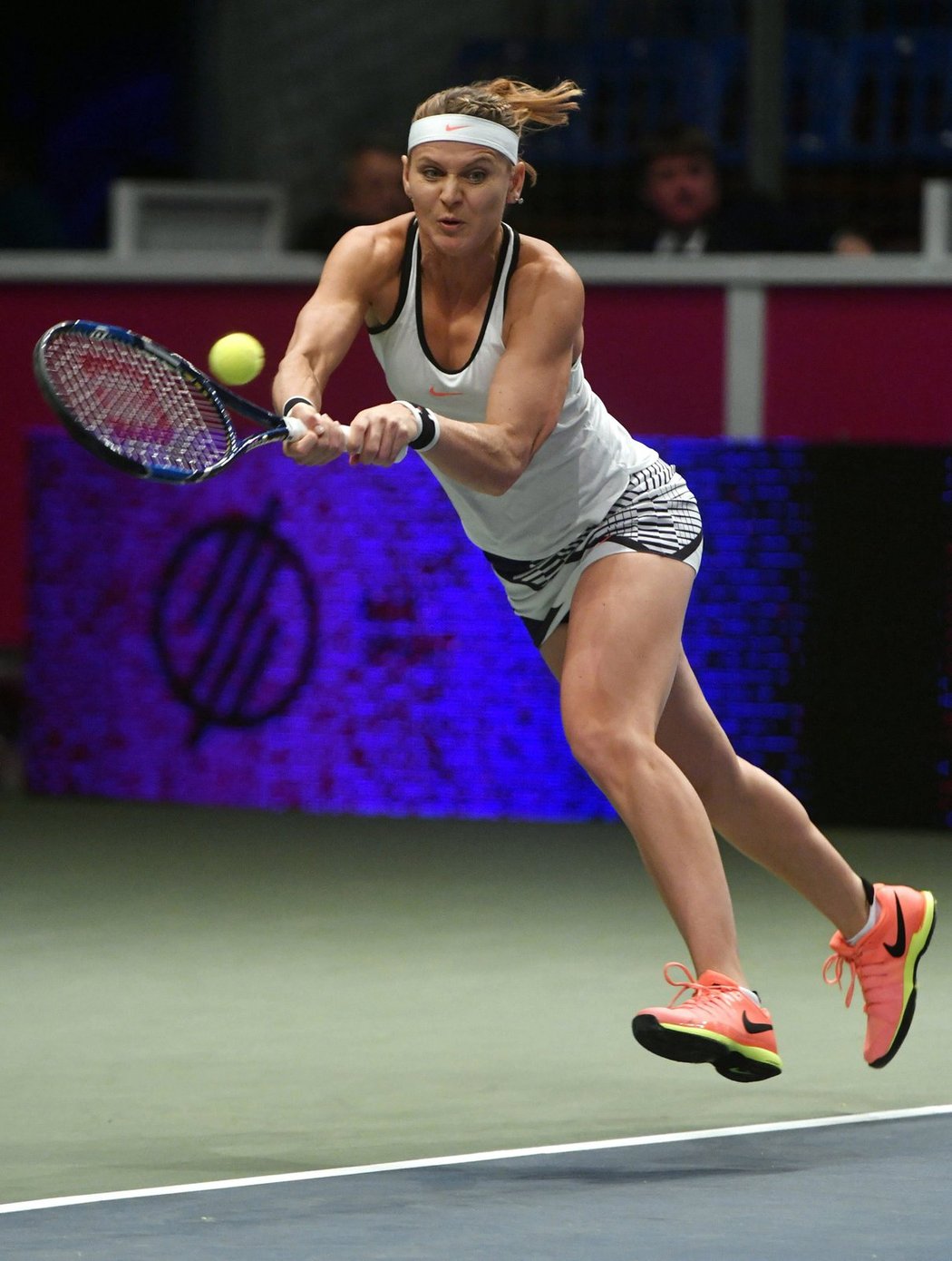 Česká tenistka na turnaji v Budapešti
