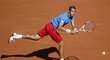 Lukáš Rosol v semifináke Davis Cupu, kde nestačil na Francouze Tsongu