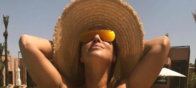 Lechtivé snímky jsou na Instagramu tenistky Dominiky Cibulkové naprosto běžné.