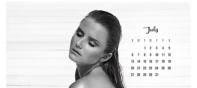 Daniela Hantuchová nafotila kalendář sexy fotek