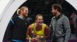 Velká radost Sabalenkové po zisku celkově šesté trofeje na okruhu WTA