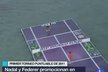 Roger Federer s Rafaelem Nadalem si zahráli tenis na vodě