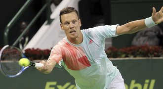 Štěpánek válí, v Dauhá vyzve Djokoviče. Berdych zdolal v české bitvě Veselého