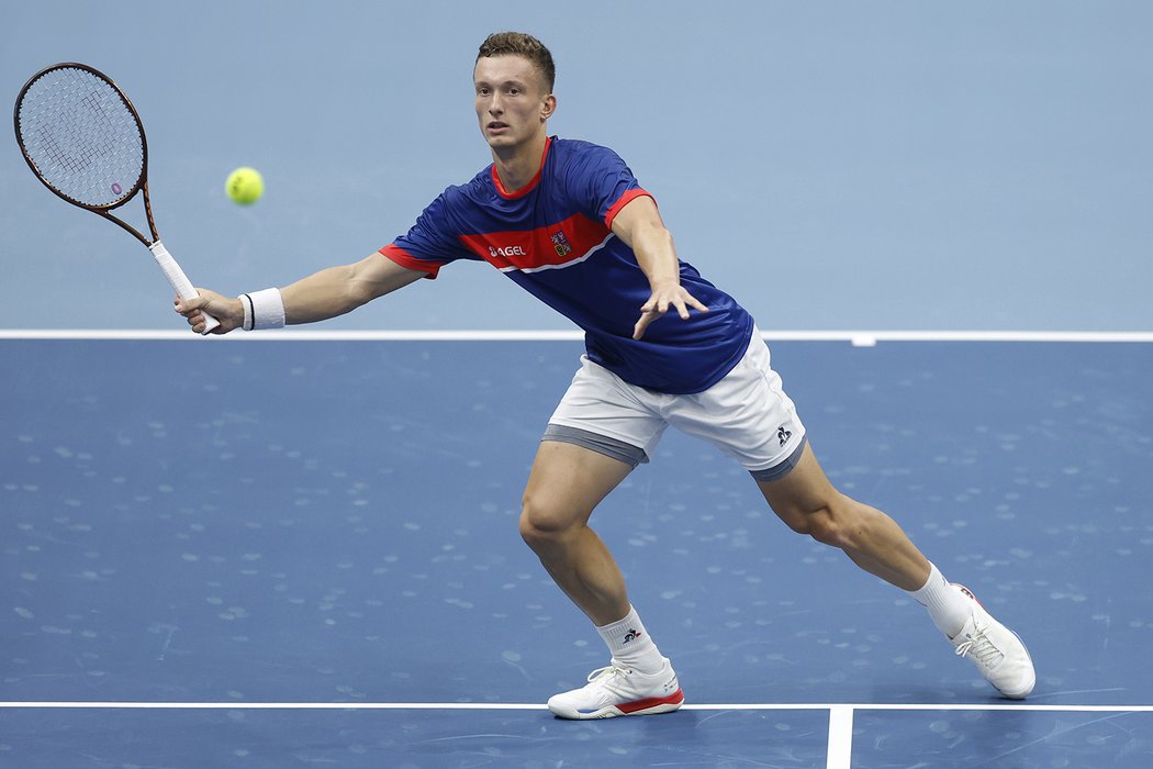 Český tenista Jiří Lehečka si nemůže vynachválit podmínky ve Vendryni