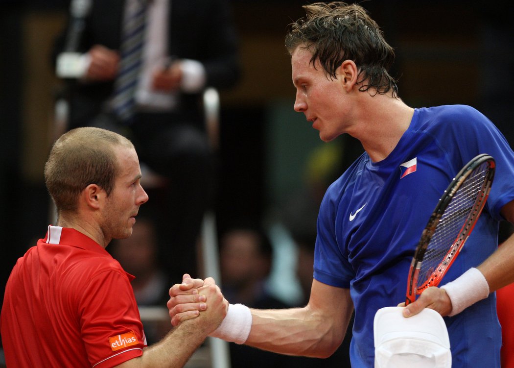 Tomáš Berdych si s Belgičanem Rochusem poradil snadno 3:0