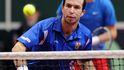 Berdych a Štěpánek při čtyřhře