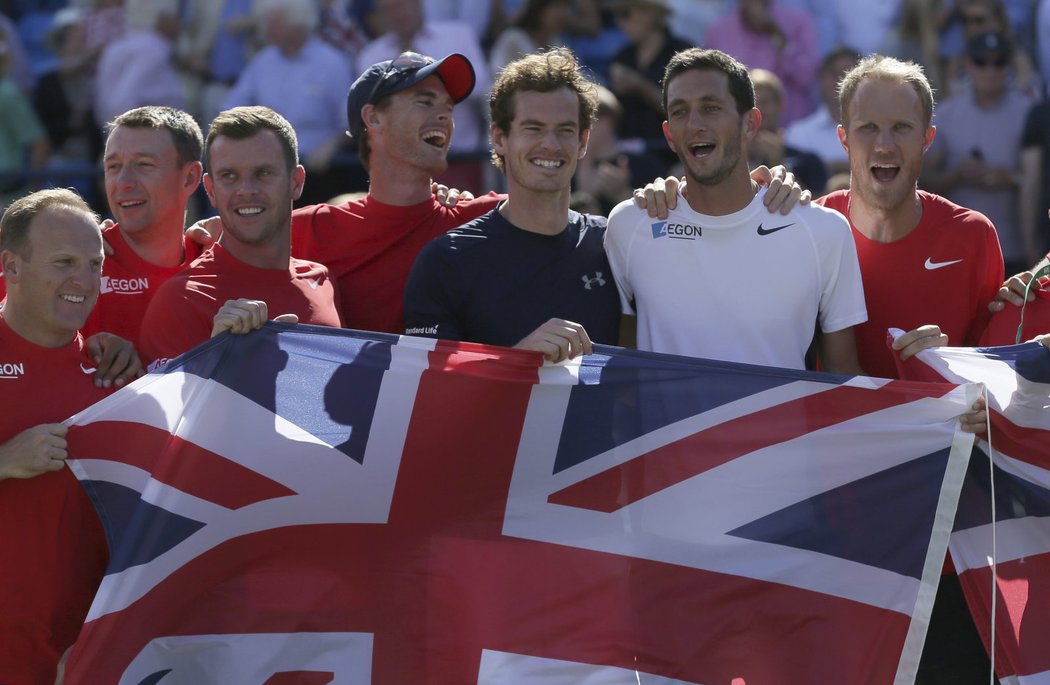 Semifinalisté Davis Cupu, tenisté Velké Británie