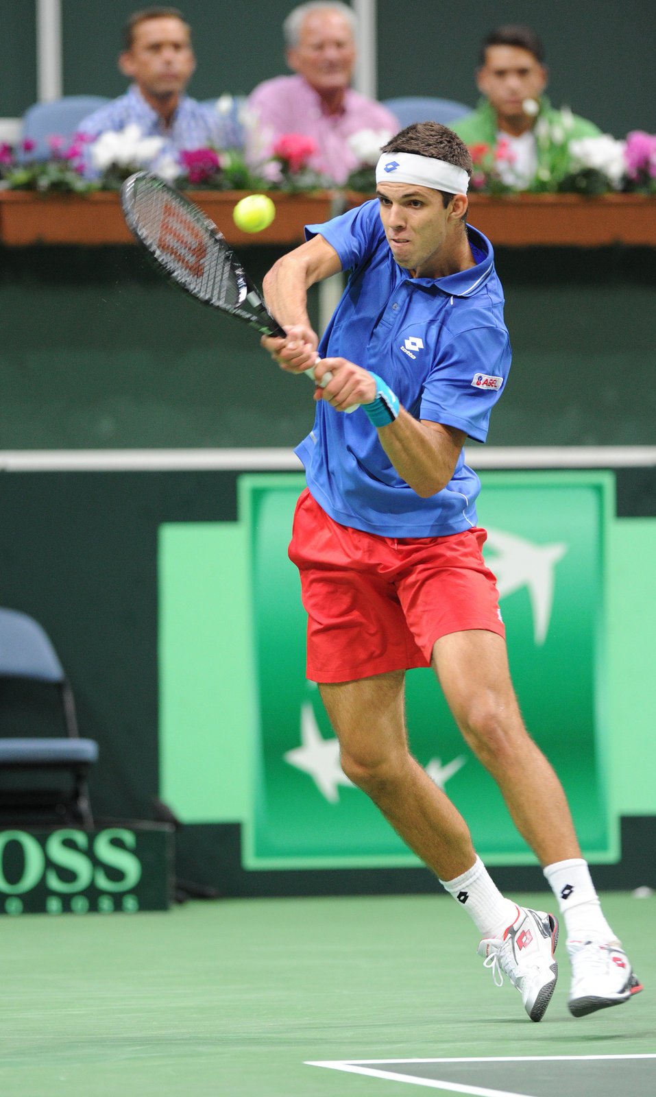 Dvacetiletý Jiří Veselý si zahrál v semifinále Davis Cupu proti Argentině