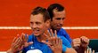 Tomáš Berdych s Radkem Štěpánkem jsou oporami českého týmu v Davis Cupu, už se také těší na finále Davis Cupu proti Španělsku, které se bude hrát v pražské O2 Areně