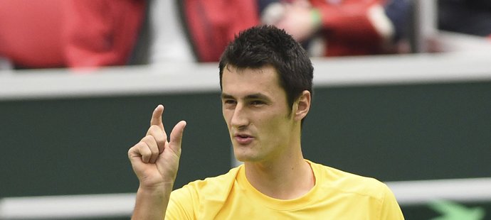 Australan Bernard Tomic svému týmu při Davis Cupu nepomůže