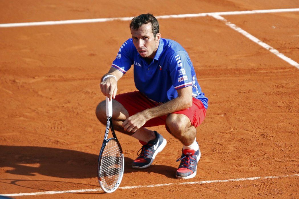 Radek Štěpánek dohrával čtyřhru v semifinále Davis Cupu s nesnesitelnou bolestí zad