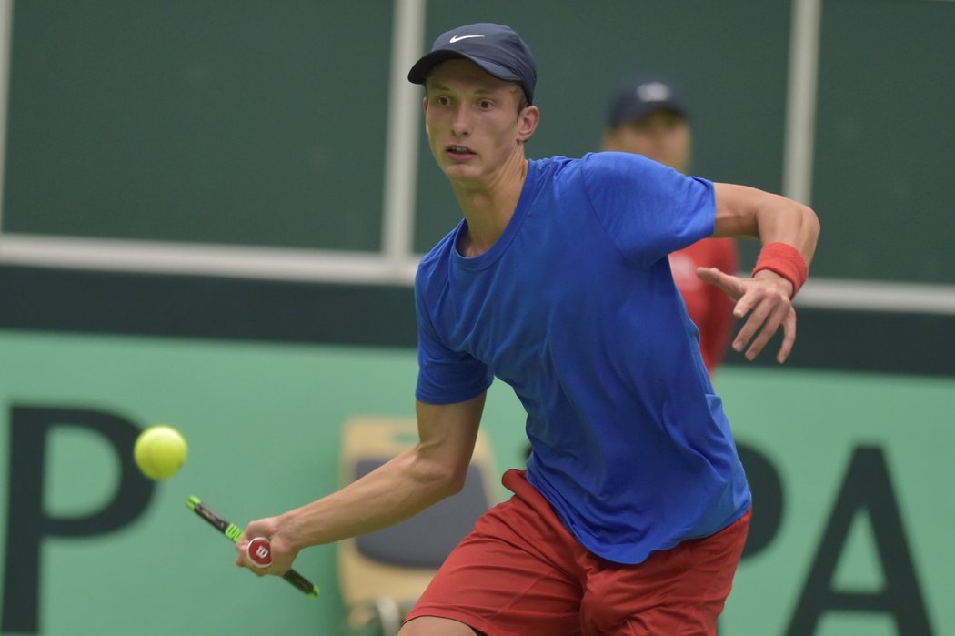 Jiří Lehečka naskočil nečekaně do Davis Cupu proti Nizozemsku