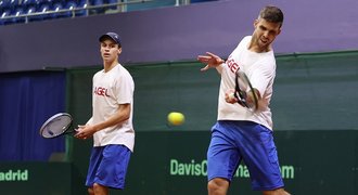 Program dne Davis Cup: Slovensko - Česko, čtyřhra a rozhodující dvouhry