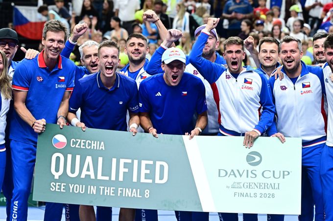 Davis Cup: Česko - USA 3:2. Otočka a POSTUP! Menšík i Lehečka skvěle zvládli dvouhry Davis Cup: Česko - USA 3:2. Otočka a POSTUP! Menšík i Lehečka skvěle zvládli dvouhry