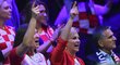 Chorvatská prezidentka Kolinda Grabarová-Kitarovičová fandí jako o život při finále Davisova poháru ve Francii