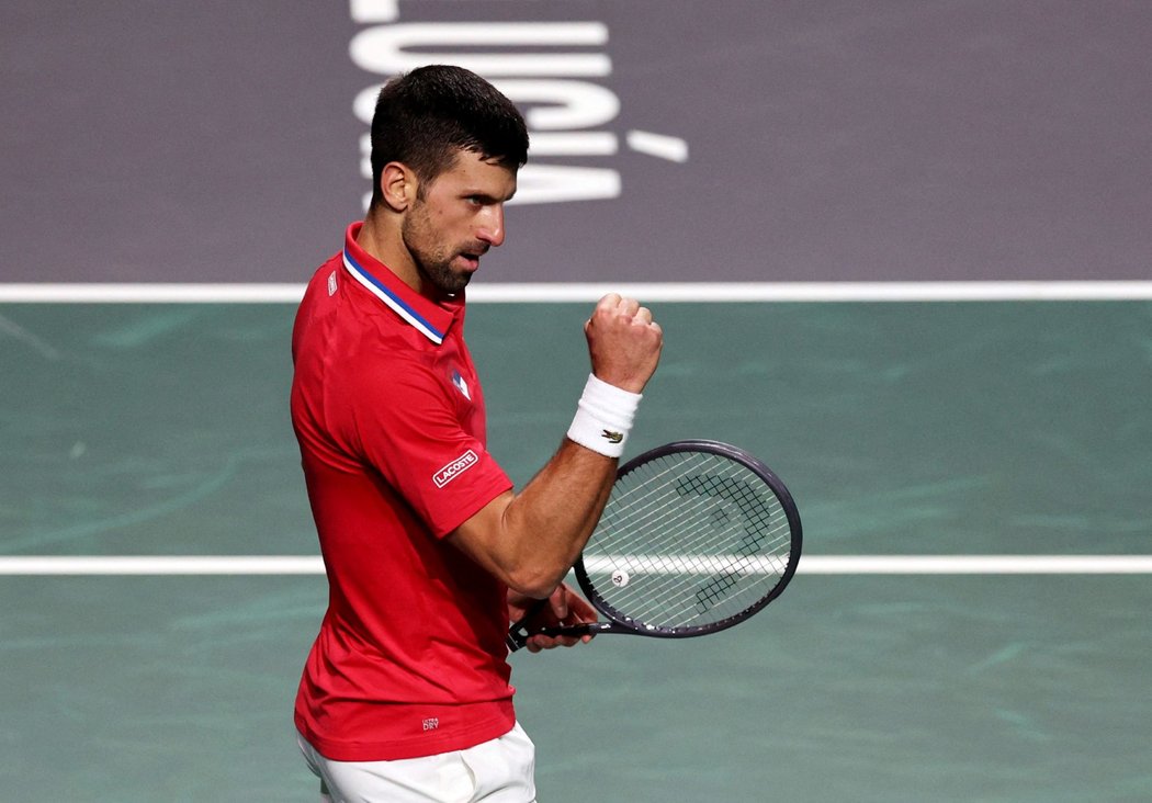 Novak Djokovič porazil Camerona Norrieho a potvrdil postup Srbska do semifinále Davis Cupu