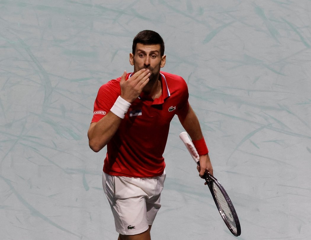 Novak Djokovič porazil Camerona Norrieho a potvrdil postup Srbska do semifinále Davis Cupu