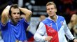 Radek Štěpánek a Tomáš Berdych toho spolu v Davis Cupu odehráli více než dost...