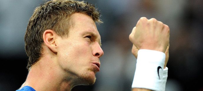 Tomáš Berdych dokázal rozpumpovat fanoušky v O2 Areně na maximum