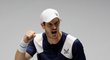 Andy Murray se po třech letech vrátil do Davis Cupu a hned pomohl Velké Británii výhrou nad Tallonem Griekspoorem z Nizozemska