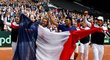 Francouzští tenisté se radují z postupu do finále Davis Cupu