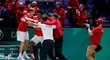 Kanadští tenisté slaví postup do finále Davis Cupu
