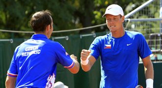 Berdych se Štěpánkem v Německu řádí, deklasovali Spojené státy