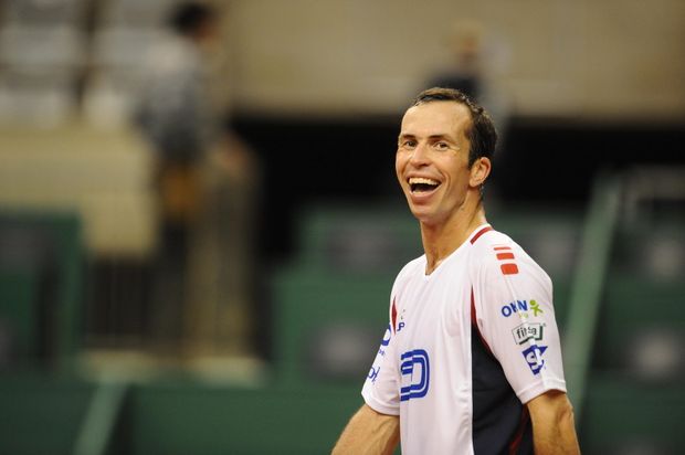 Radek Štěpánek je před Davis Cupem ve výborné náladě Radek Štěpánek je před Davis Cupem ve výborné náladě