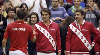 Federer se do Davis Cupu vrátil vítězně, s Wawrinkou ničí Srby